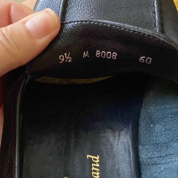 Bally of Switzerland Mens Savoya Black Leather Shoes, Size 9.5 - Picture 15 of 16